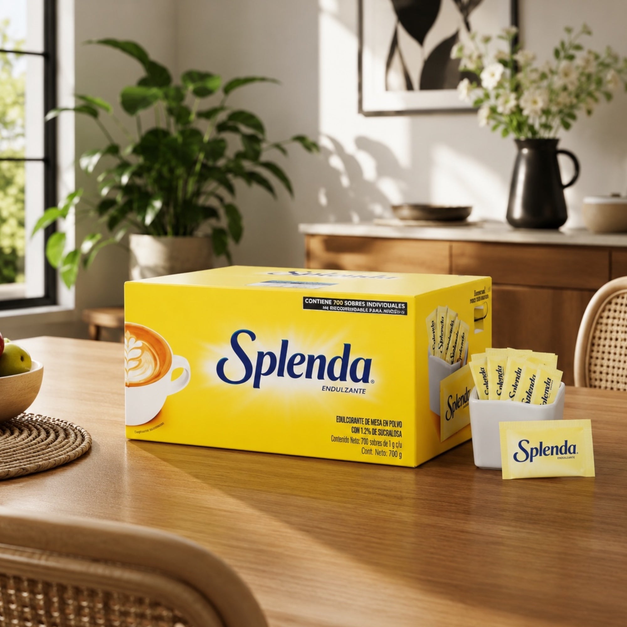 700 Sobres de 1 g de Endulzante Splenda Original - Farvisan