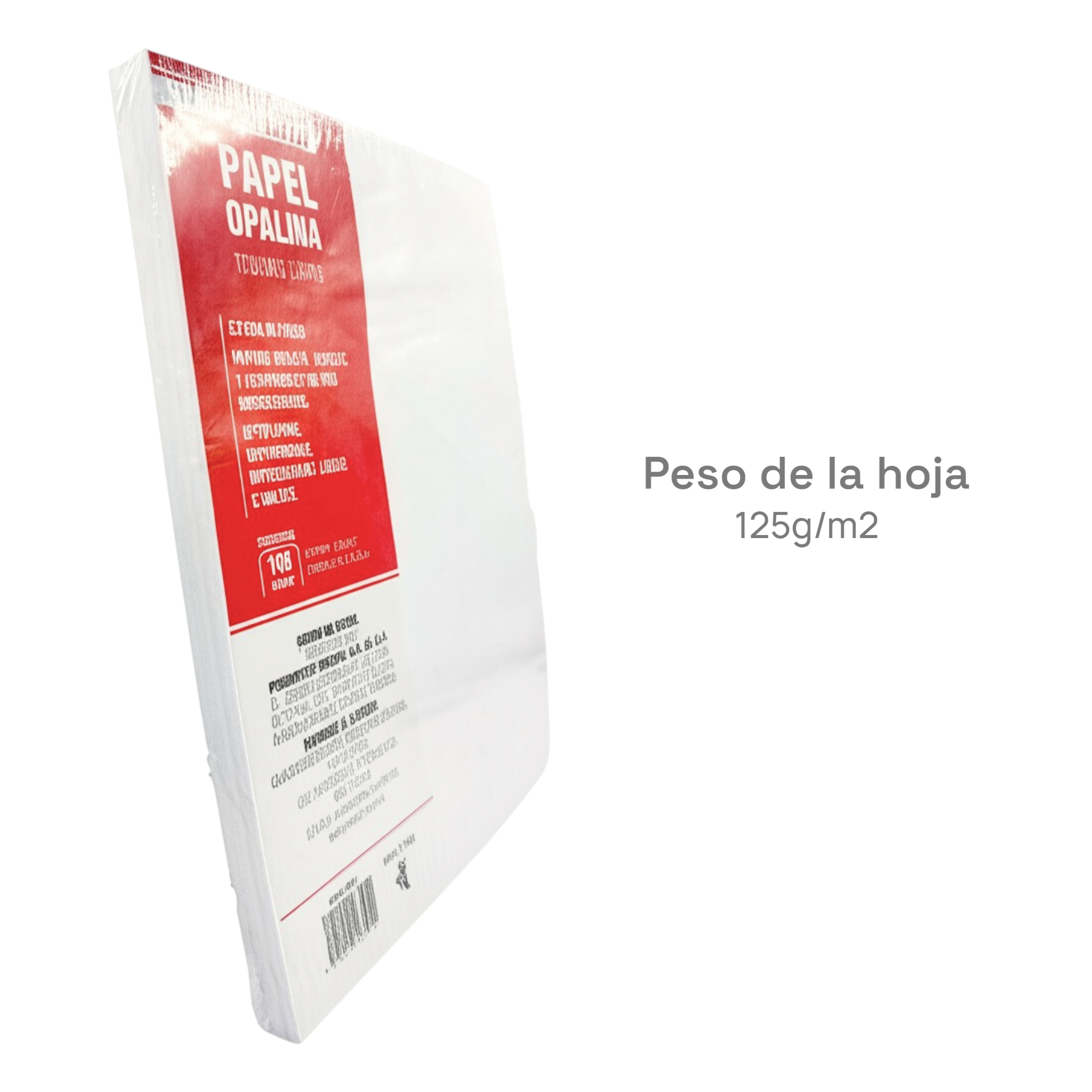 8 Pack Papel Opalina Dietrix First Class Carta 125 g/m² - 100 hojas c/u - Farvisan