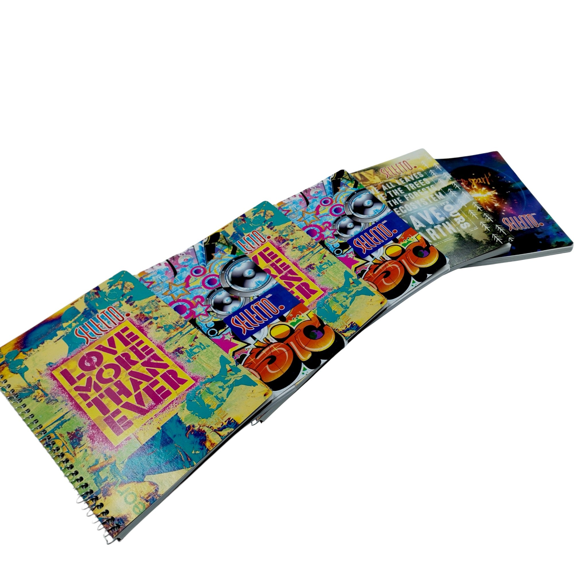 6 Pack Libretas Francesas Selecto Raya 100 Hojas 15x20 cm - Farvisan