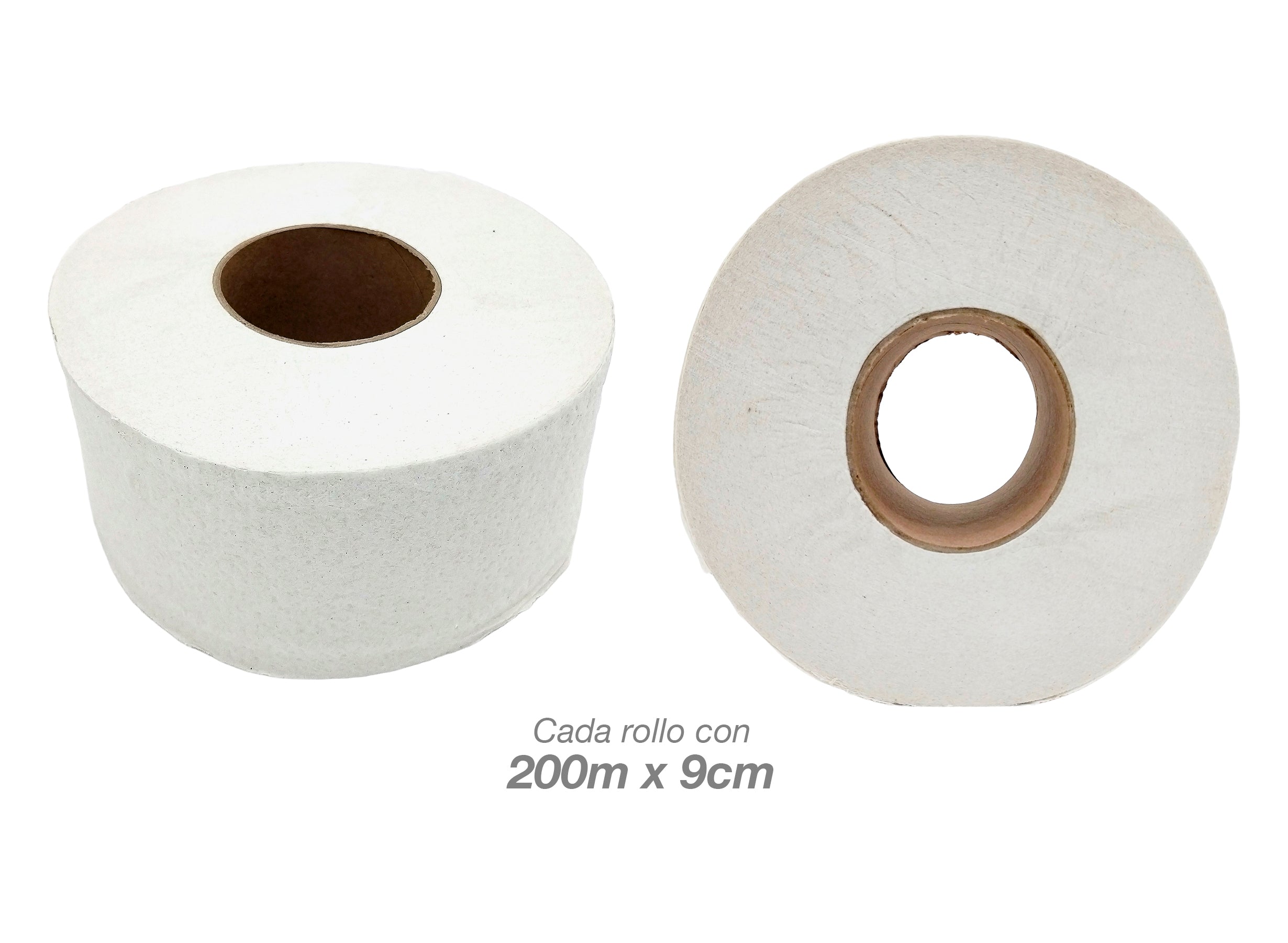 12 Rollos de Papel Higiénico Jumbo JR Doble Hoja 200M Marli - Farvisan