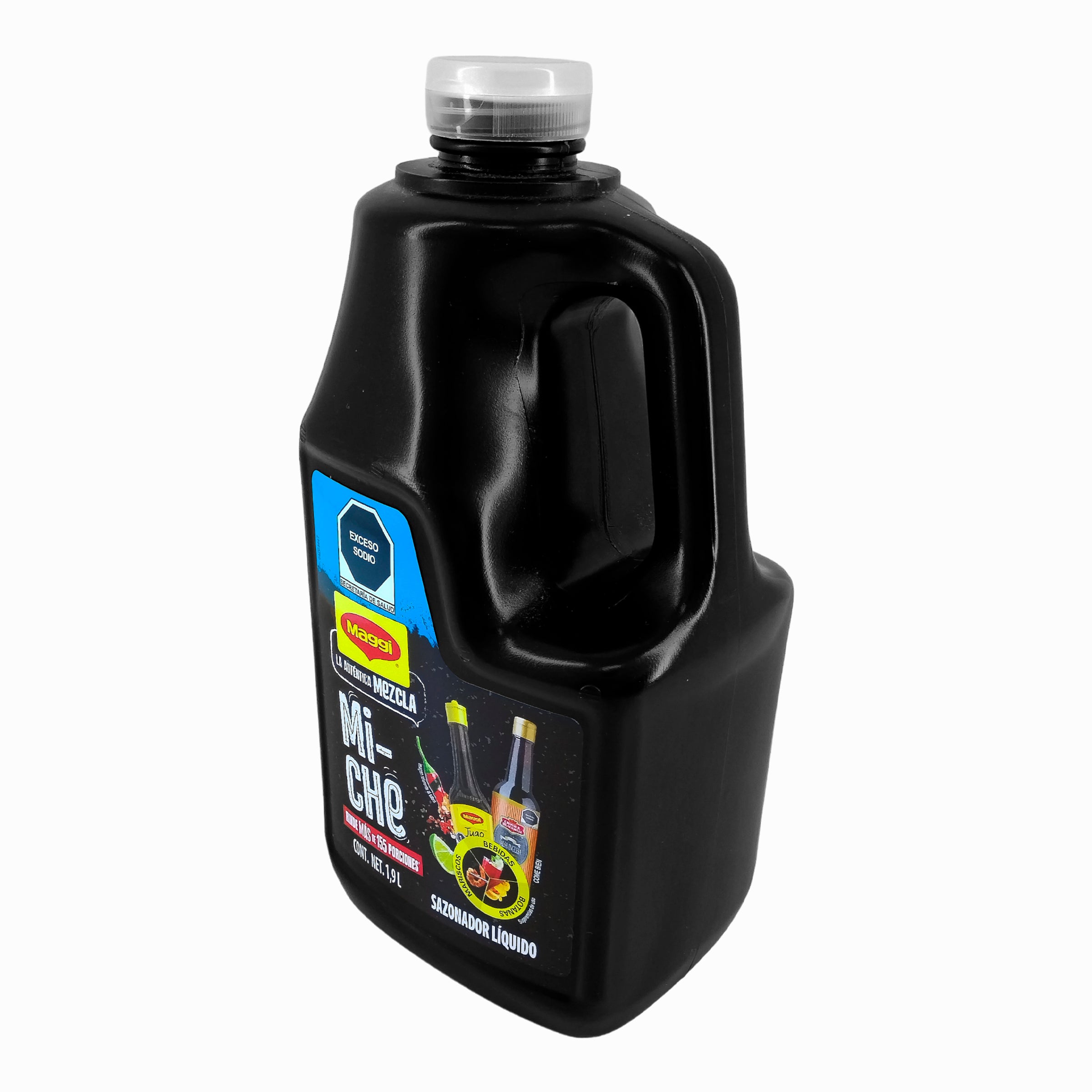 Caja con 4 Botellas de Jugo Sazonador Michemix Maggi 1.9L – Ideal para Micheladas y Mariscos - Farvisan