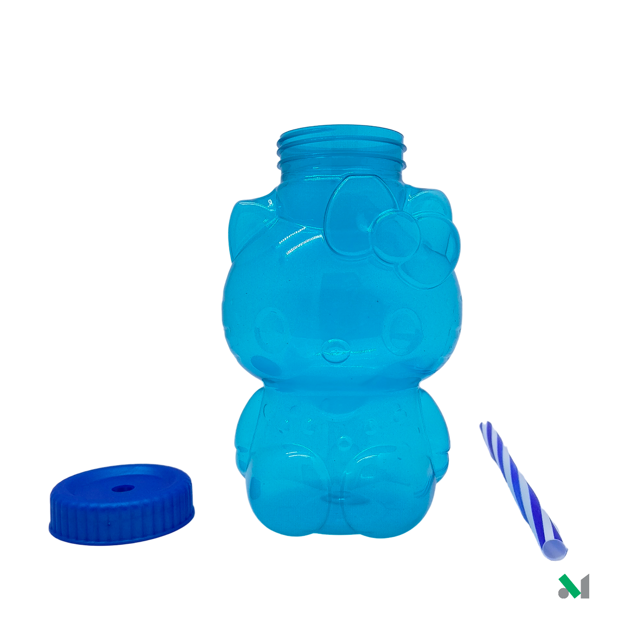Bolsa con 66 Vasos Dulceros Kittychela Hello Kitty de 1L con Tapa y Sorbete – Para Fiestas y Negocios - Farvisan