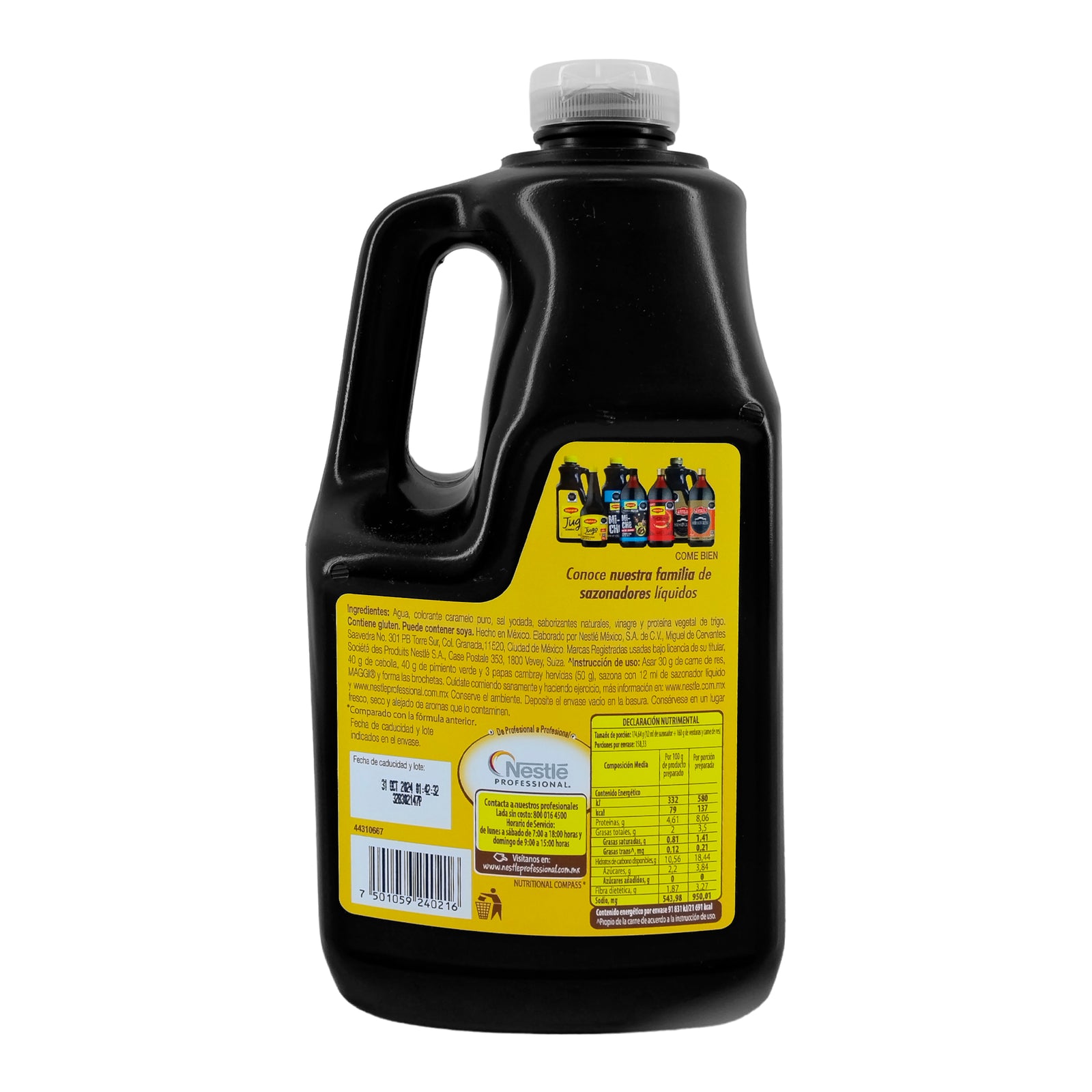Caja con 4 Botellas de Jugo Sazonador Maggi 1.9L – Sabor y Versatilidad para Cocina Profesional - Farvisan