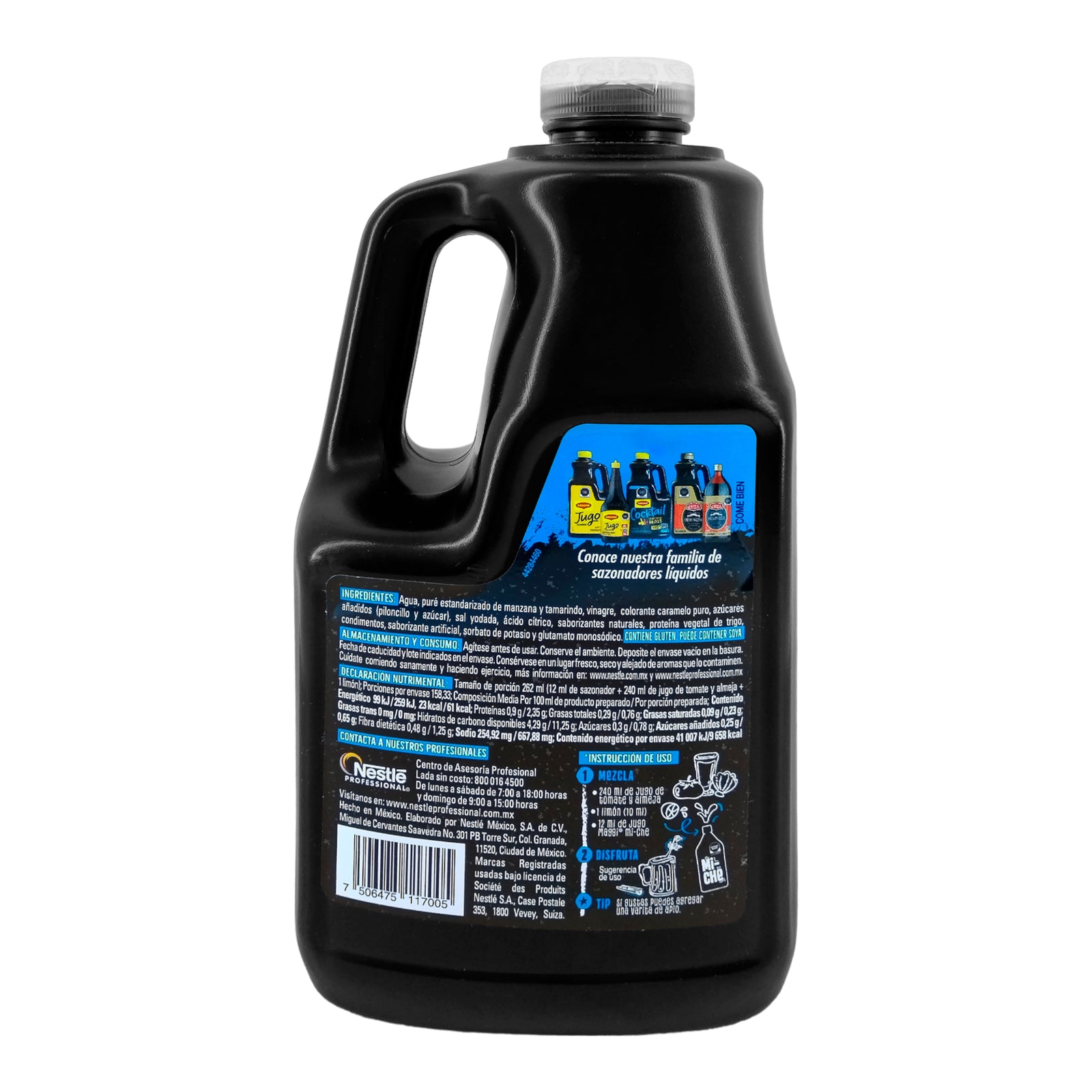 Caja con 4 Botellas de Jugo Sazonador Michemix Maggi 1.9L – Ideal para Micheladas y Mariscos - Farvisan