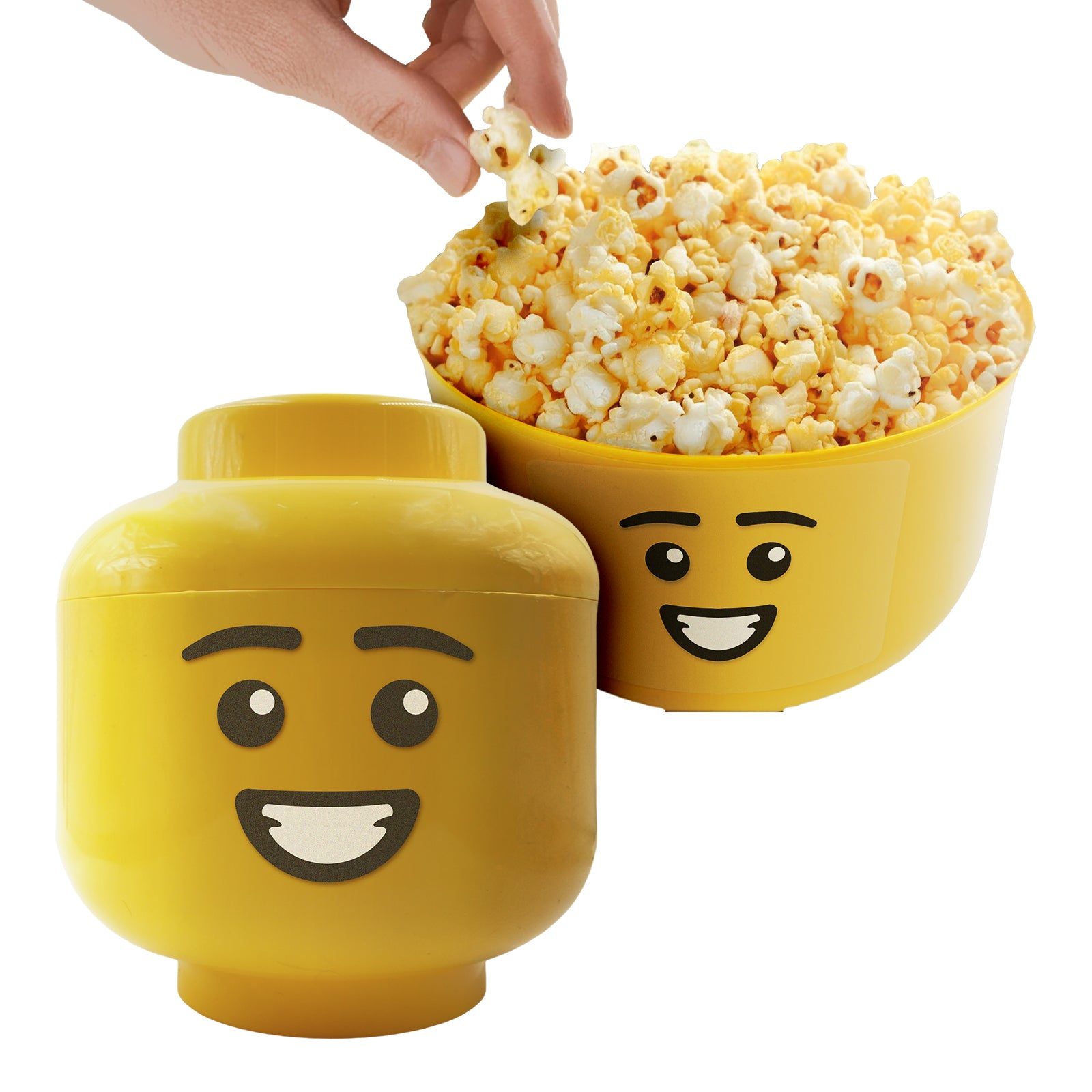 Bolsa con 12 Packs de 3 Dulceros Cabeza de Lego – Fiesta Infantil - Farvisan