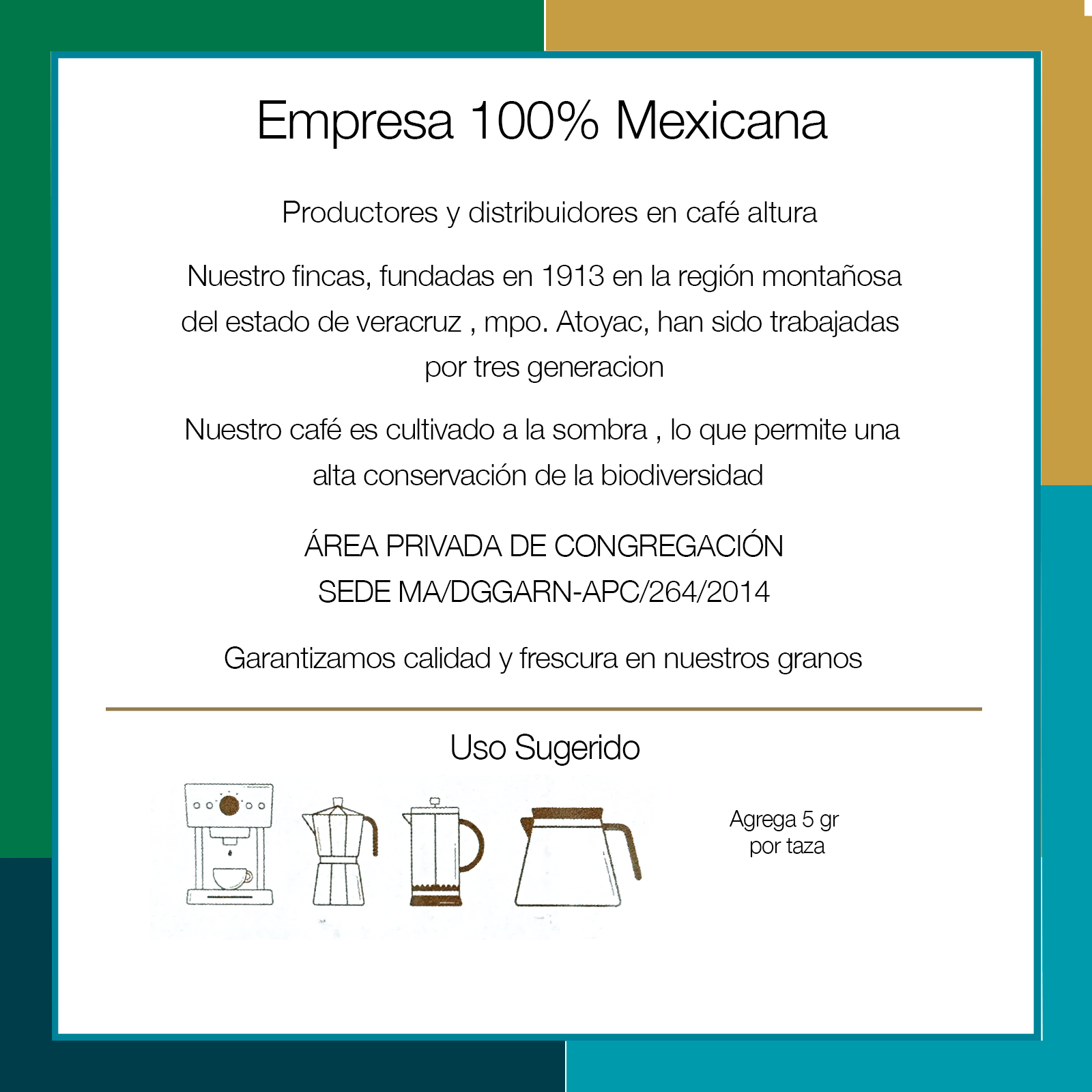 Bolsa de Café San Blas 1 kg 100% Mexicano Molido o en Grano - Farvisan - Default Title