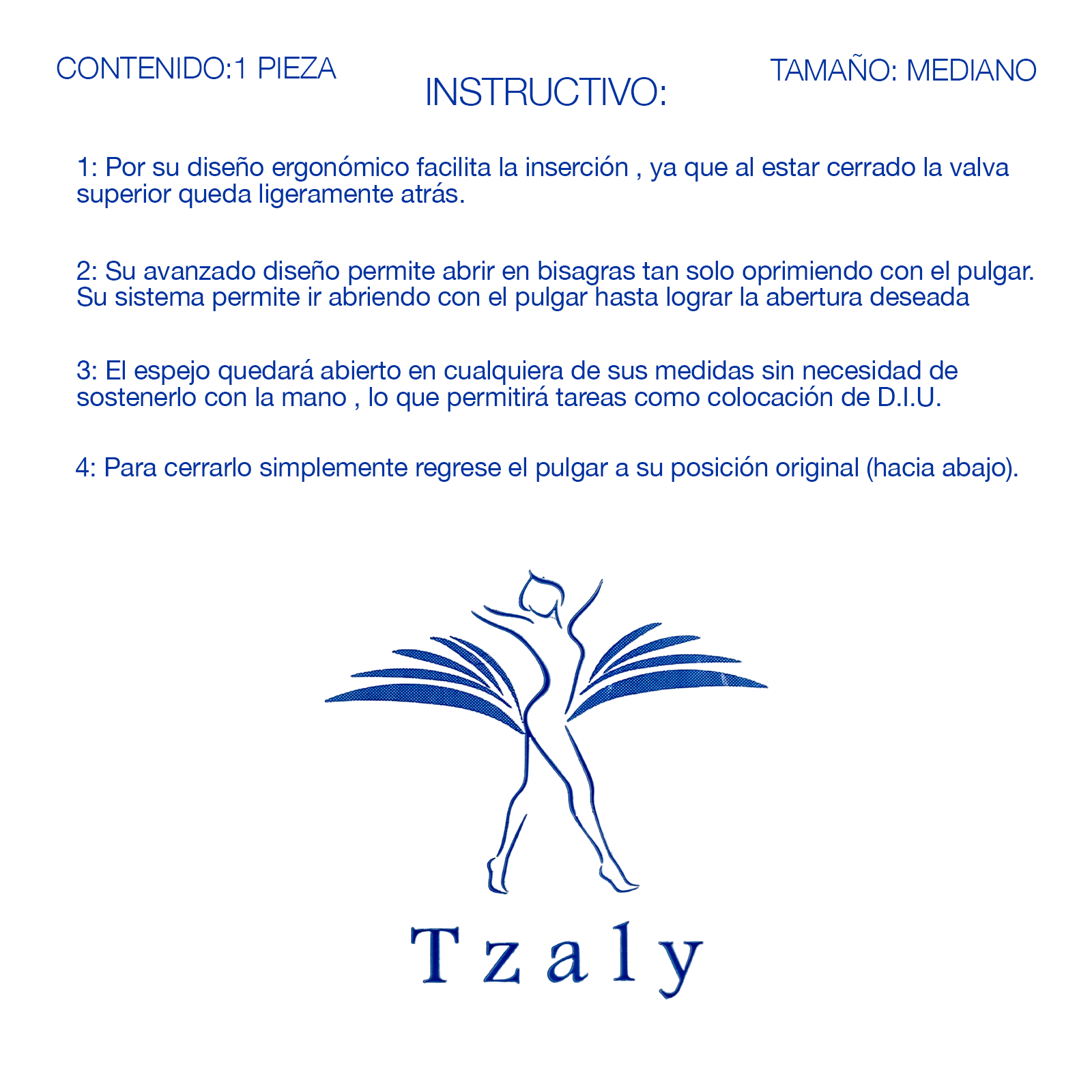 Espejo Vaginal Desechable Mediano Tzaly Caja Con 100 Piezas - Farvisan - Default Title