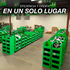 Cajas de Almacenamiento Apilables Farvisan de Plástico Corrugado Verde – Palet con 36 Piezas Planas - Farvisan