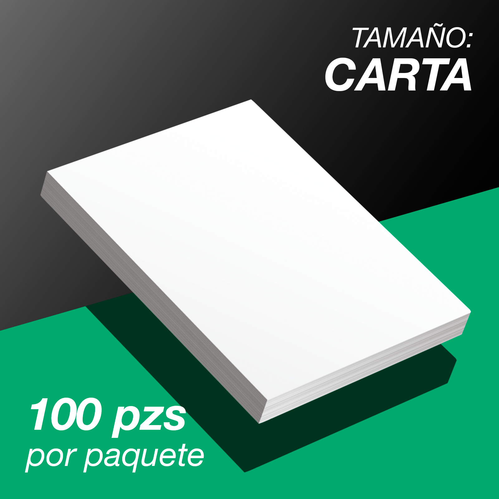 Caja con 40 Paquetes de Papel Opalina Carta Blanco 125g – 100 Hojas por Pack (Total 4,000 Hojas) - Farvisan