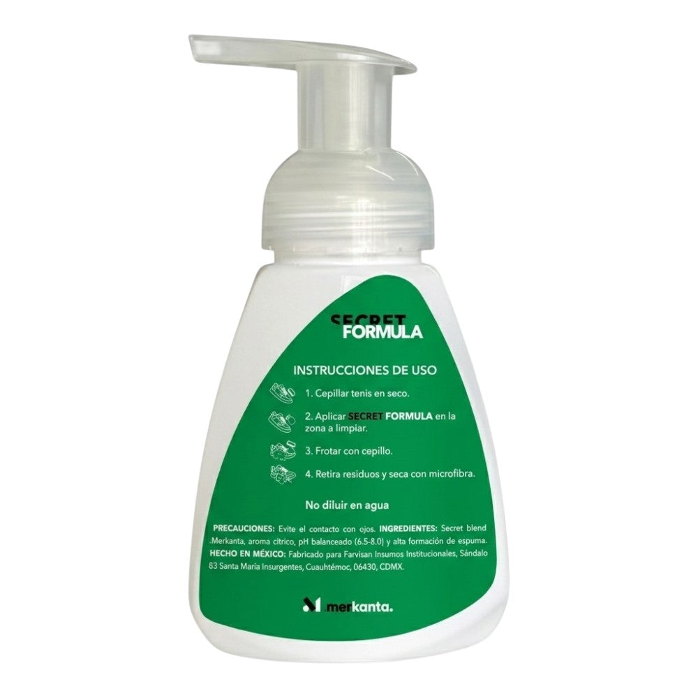 Limpiador para Tenis Merkanta 250 ml Biodegradable - Farvisan