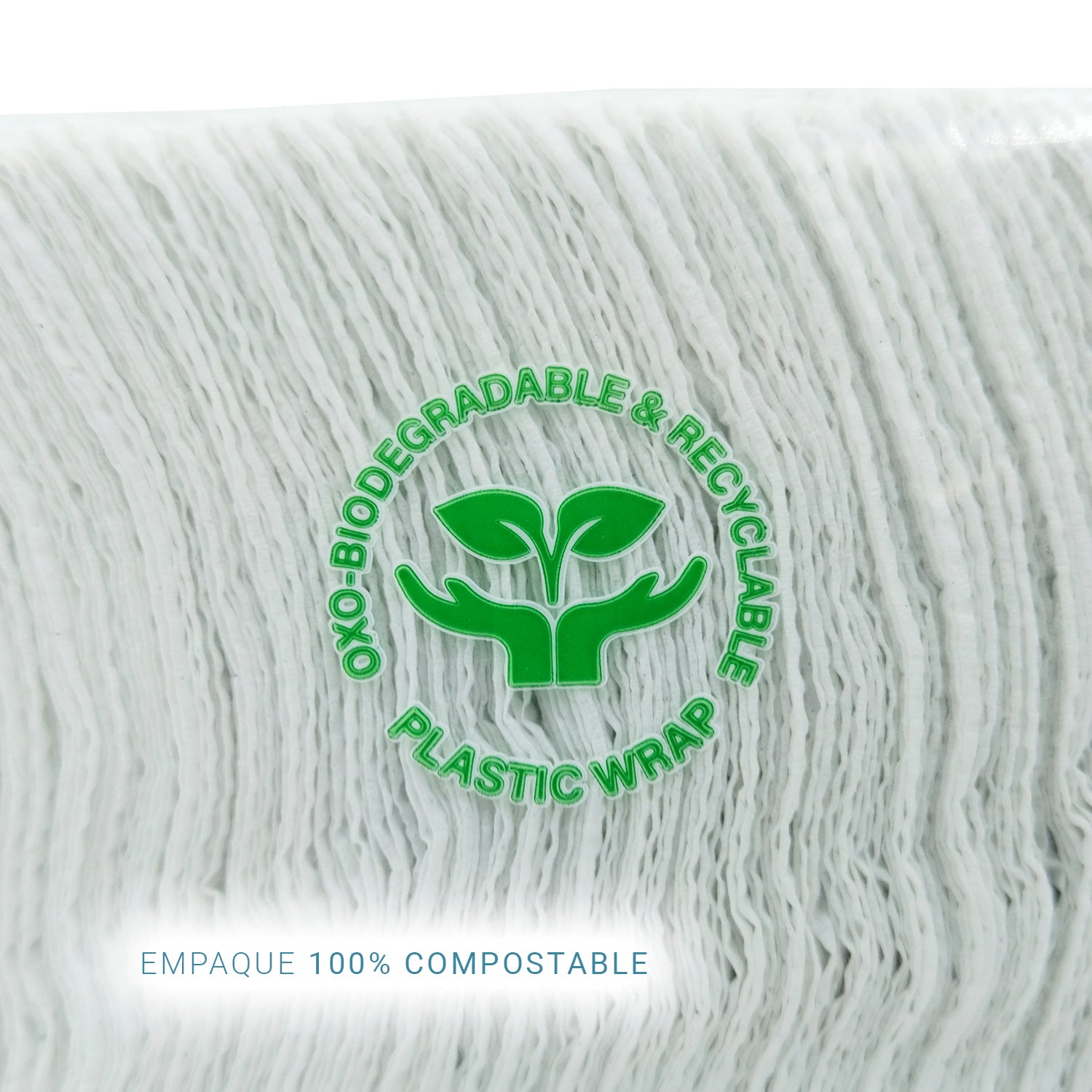 12 Paquetes de Servilletas de Mesa Bio Napkins Extra Blancas 500 Piezas - Farvisan