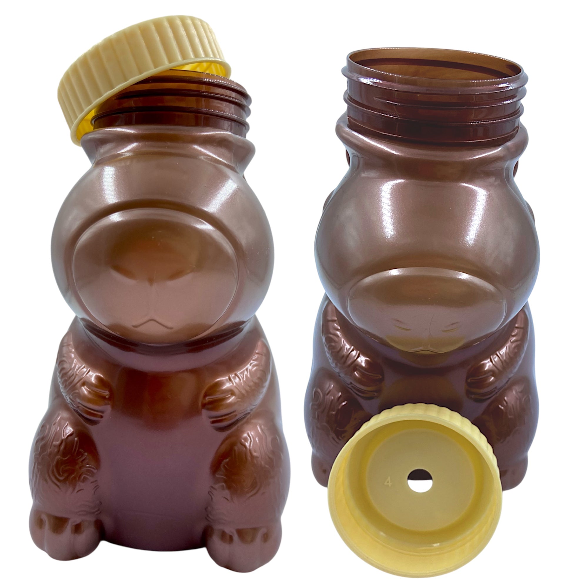 66 Vasos De Plástico Capibara 1 Litro con Popote - Farvisan