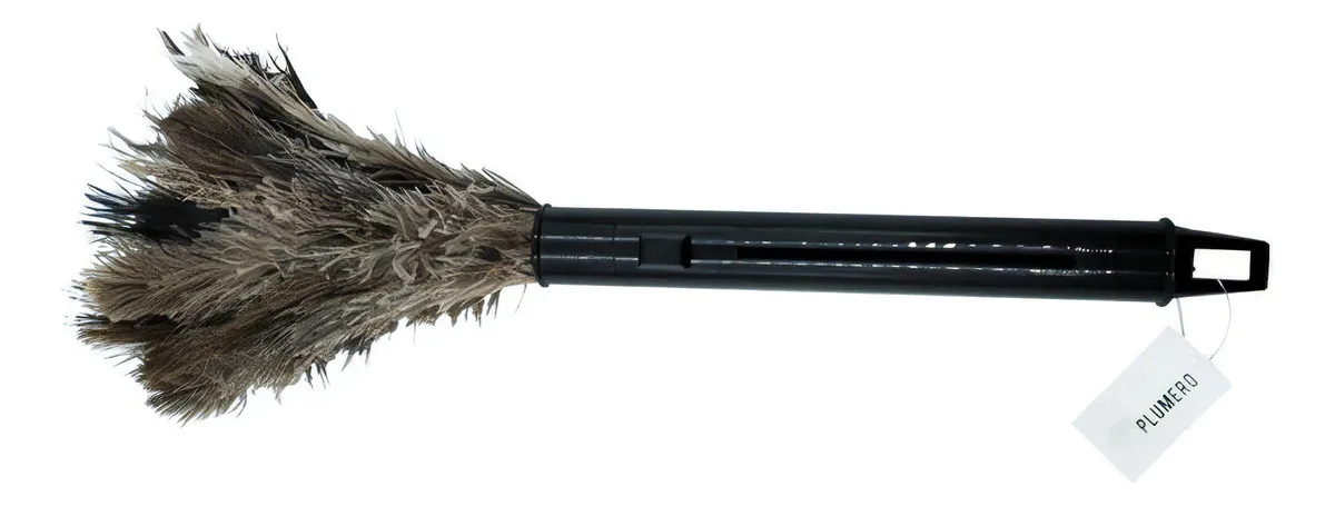 Plumero de Pluma de Avestruz Retráctil Farvisan | Modelo NEG-002 - Farvisan