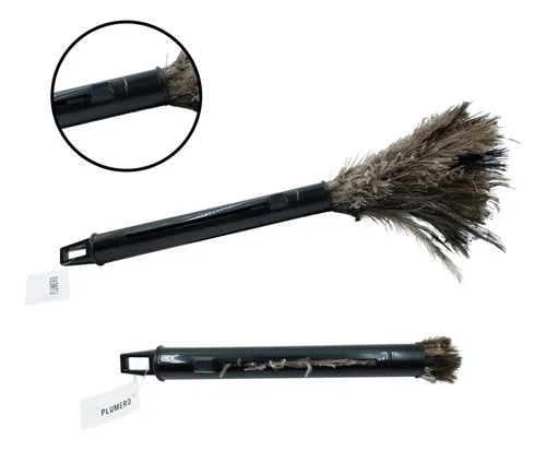 Plumero de Pluma de Avestruz Retráctil Farvisan | Modelo NEG-002 - Farvisan