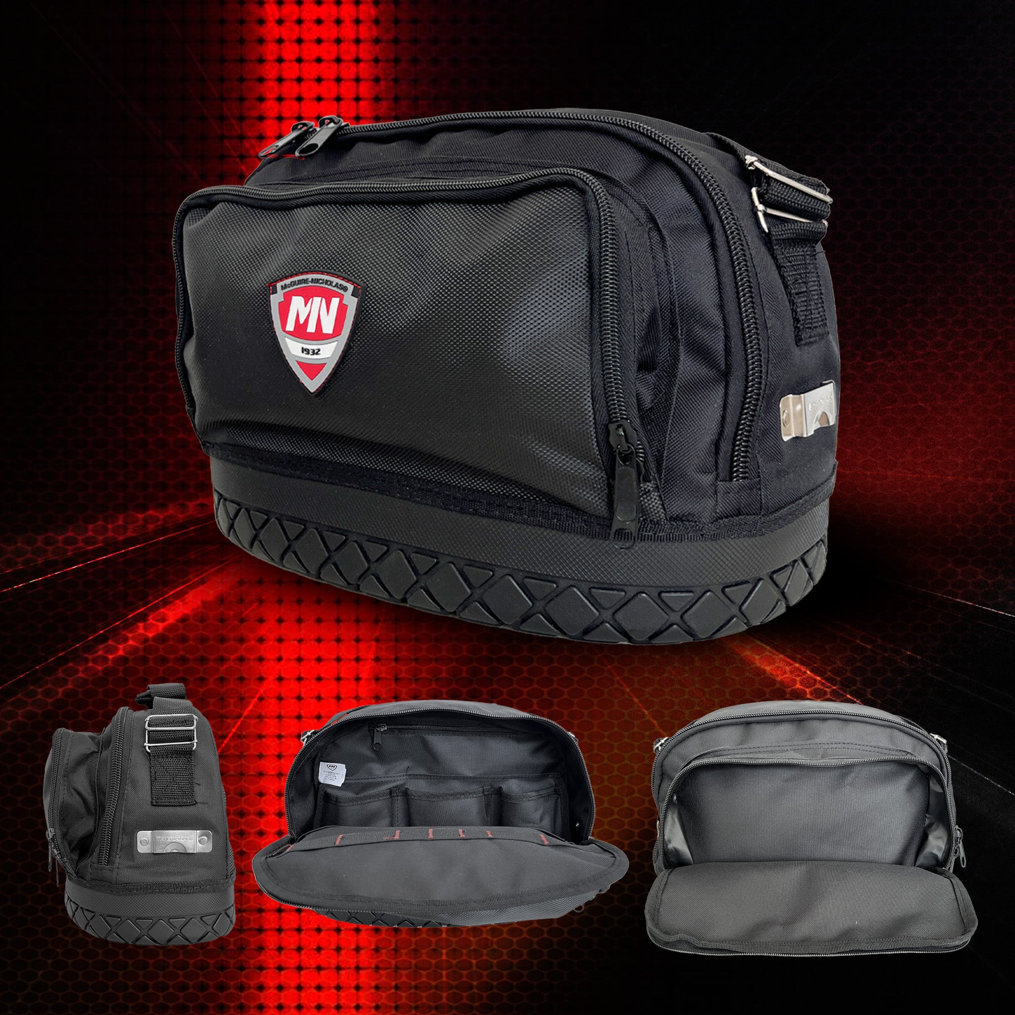 Pack de Mochila y Maleta de Trabajo McGuire-Nicholas DMX-22419 y DMX-22519 con Base de Hule y Múltiples Compartimentos - Farvisan