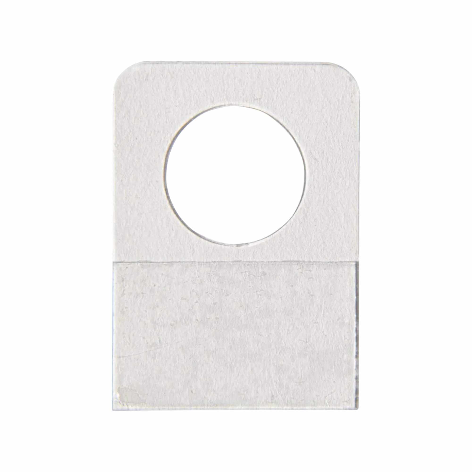 Percha Adhesiva Chica con Orificio Redondo Exhivit E-64 – 1 Millar - Farvisan