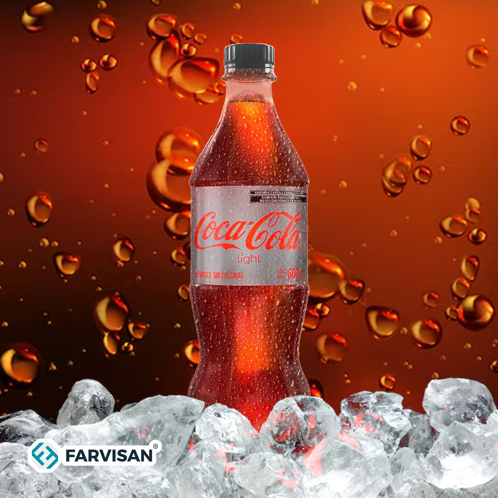 1 Botella Coca-Cola Original 600 ml - Farvisan
