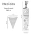 5000 Vasos Cono Venus 104R de Papel con Reborde - Farvisan