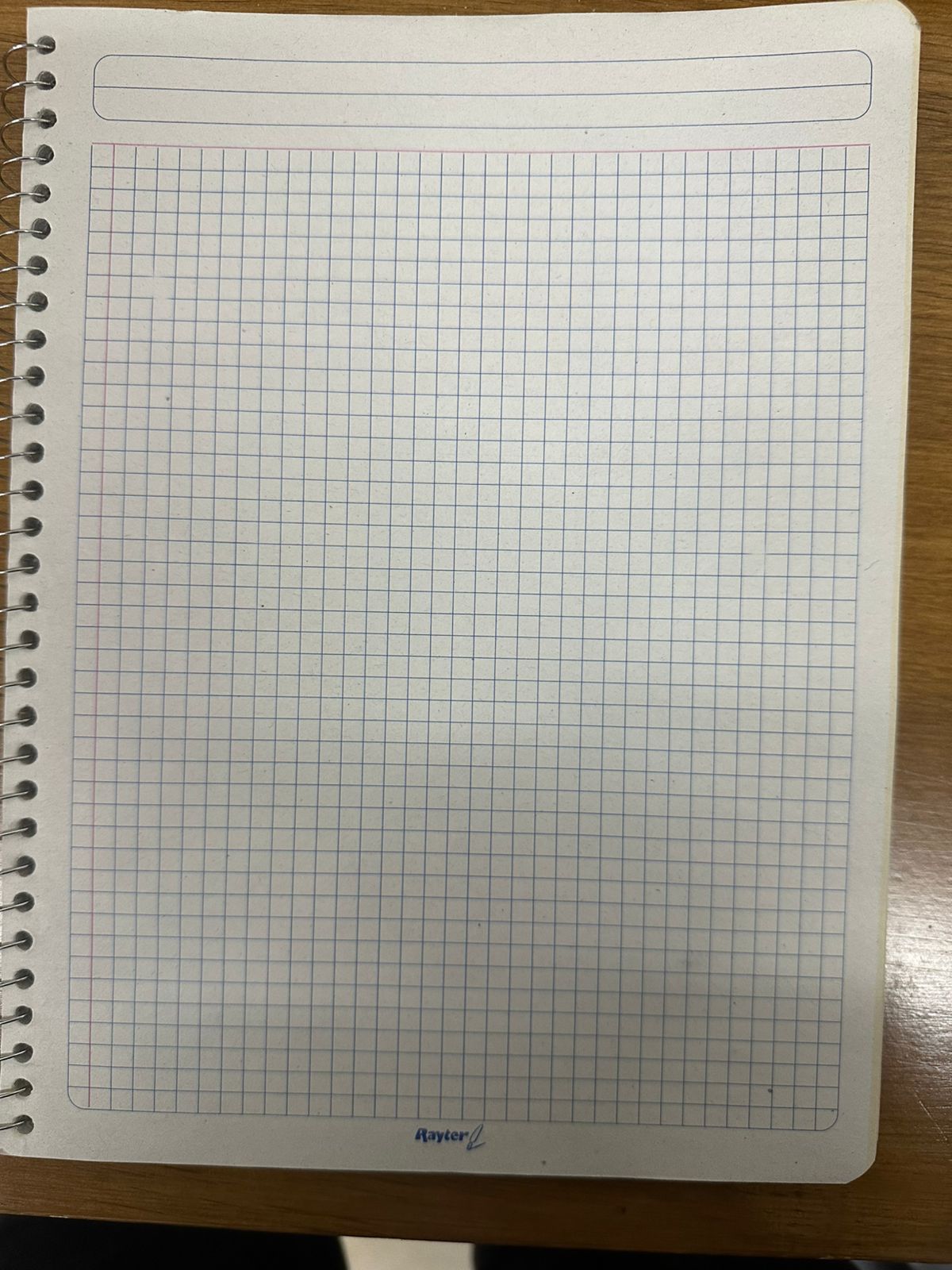 6 Pack Libretas Profesionales Rayter Cuadro Chico 100 Hojas Un Aro - Farvisan
