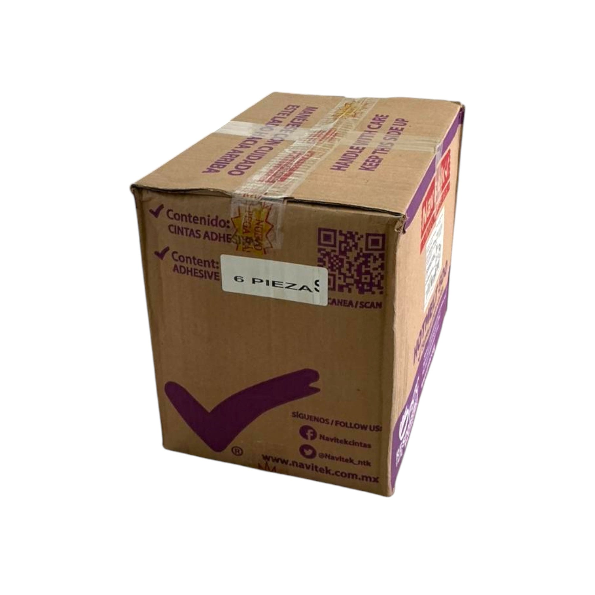 Cinta de Empaque Navitek Hot Melt 48mm x 150m | Caja 36 Pzas - Farvisan