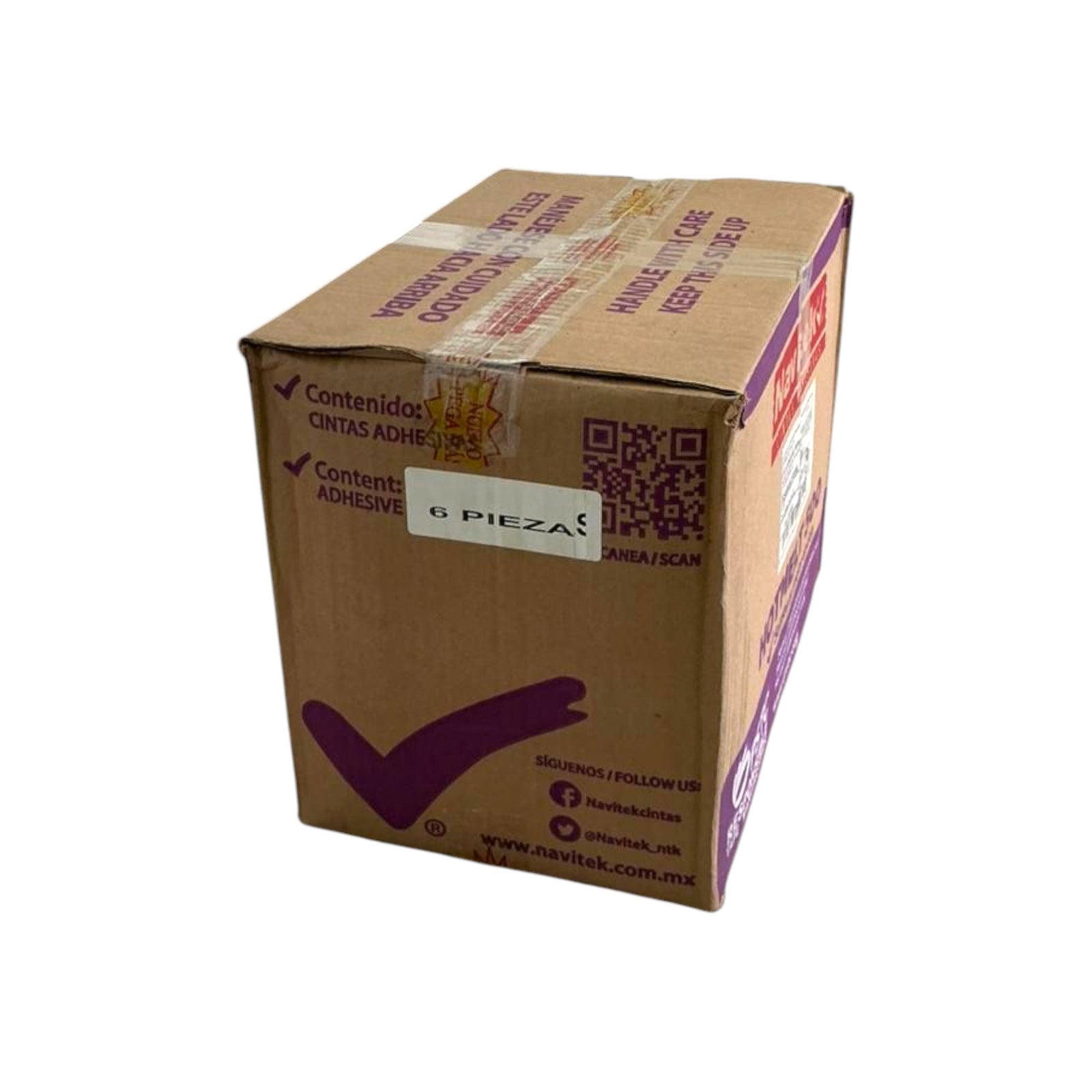 Cinta de Empaque Navitek Hot Melt 48mm x 150m | Caja 36 Pzas - Farvisan