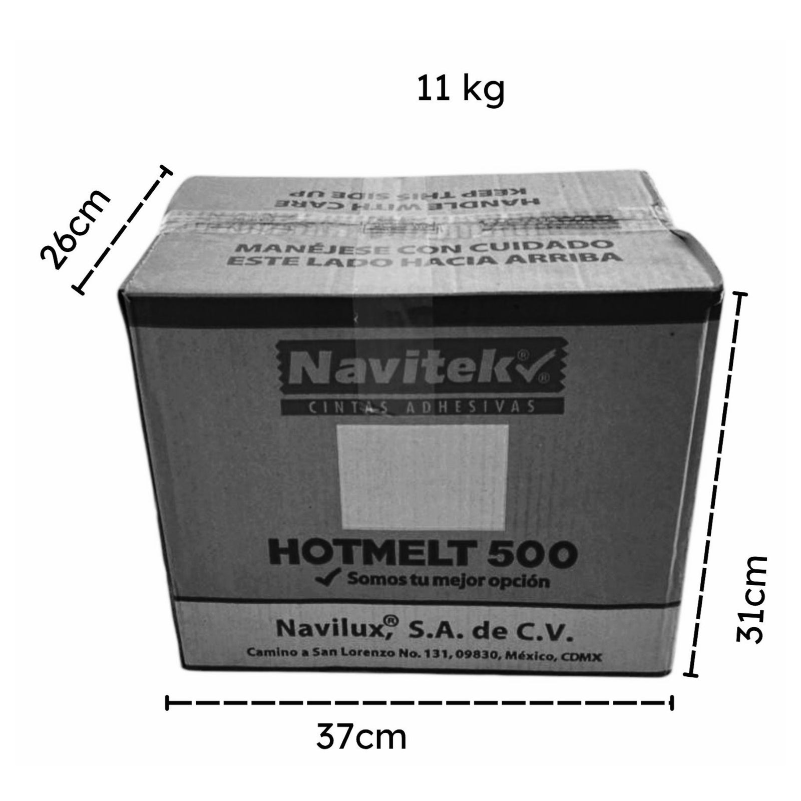 Cinta de Empaque Navitek Hot Melt 48mm x 150m | Caja 36 Pzas - Farvisan