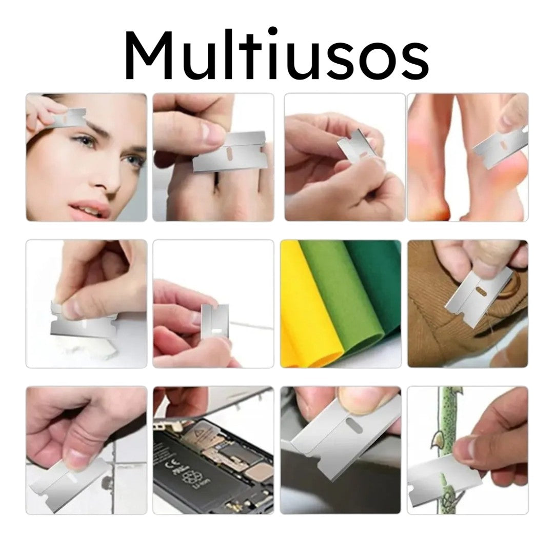 Navajas de Repuesto de 1 Filo Lion Tools Modelo 0339 – Caja Master con 50 Paquetes de 100 Unidades - Farvisan