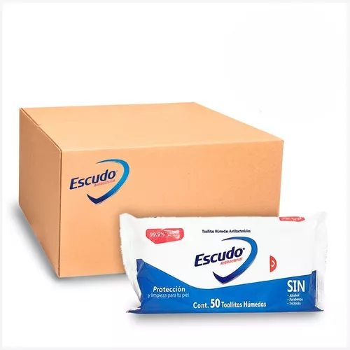 Toallitas Escudo Antibacteriales Caja de 36 Paquetes Para Mayoreo -Farvisan - Default Title