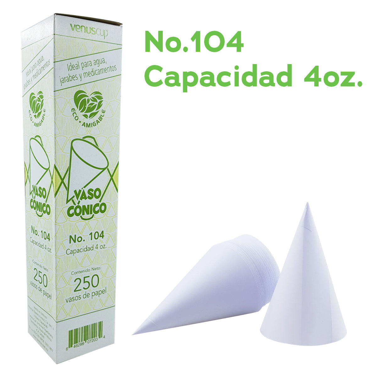 Caja-de-5000-de-Vasos-Conicos-de-Papel-Desechable-VENUSCUP - Farvisan - Default Title