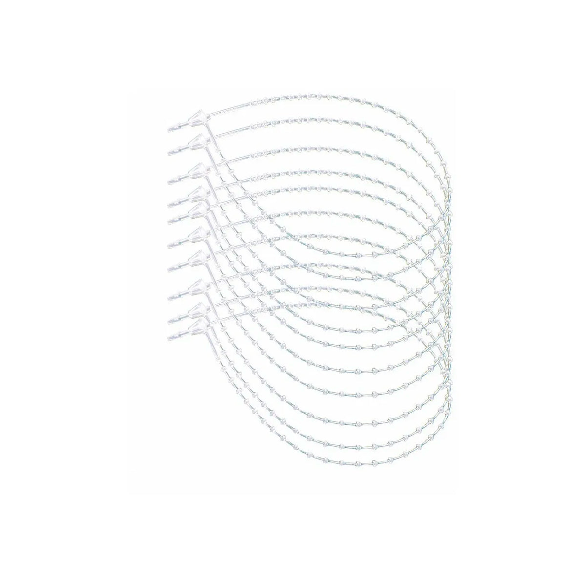 100 Cinchos de seguridad Cola Ratón 7" (17 cm) - Farvisan - Default Title