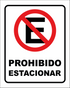 Señaletica "NO ESTACIONARSE" - Farvisan - Default Title